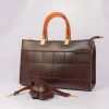 Glamouria Luxe Cocoa Amber Tote