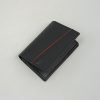 Glamouria Black Leather Card Holder - 3x4 inches - Image 2