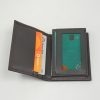 Glamouria Dark Brown Leather Card Holder – 3x4 inches - Image 5